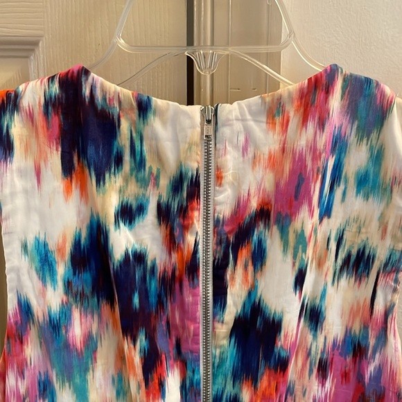 Multi print dress size 2 - Picture 6 of 8